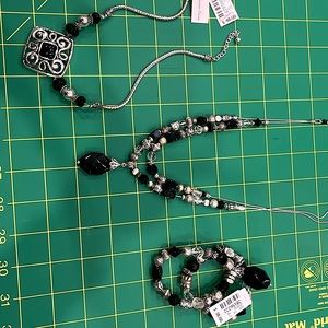 Talbots Jewelry set 2 necklaces and a bracelet